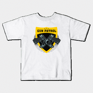 Gun Patrol Kids T-Shirt